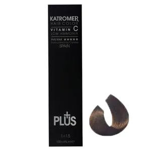 رنگ مو کاترومر شماره M5 حجم 100 میلی لیتر رنگ بلوند زیتونی تیره 