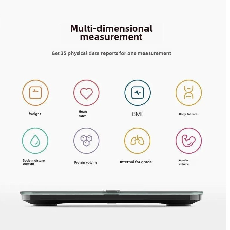 ترازو هوشمند میجیا مدل s400 pro ترازو هوشمند میجیا مدل s400 pro