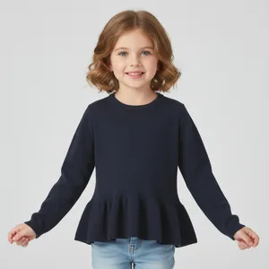 پلیور دخترانه لوپیلو مدل ساده 2024