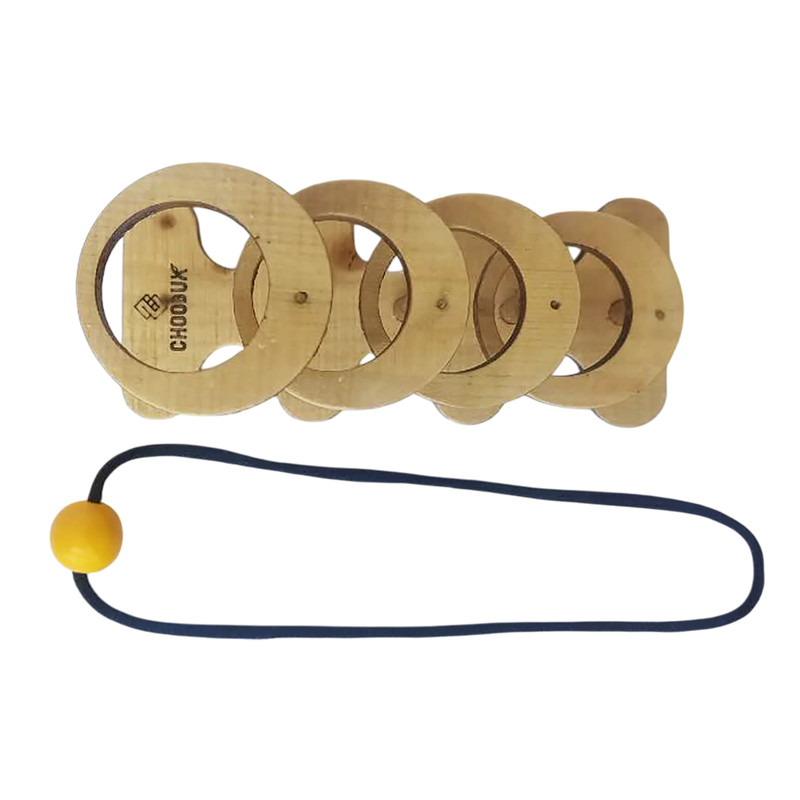 بازی فکری مدل چهارحلقه و بند کد 4R-01