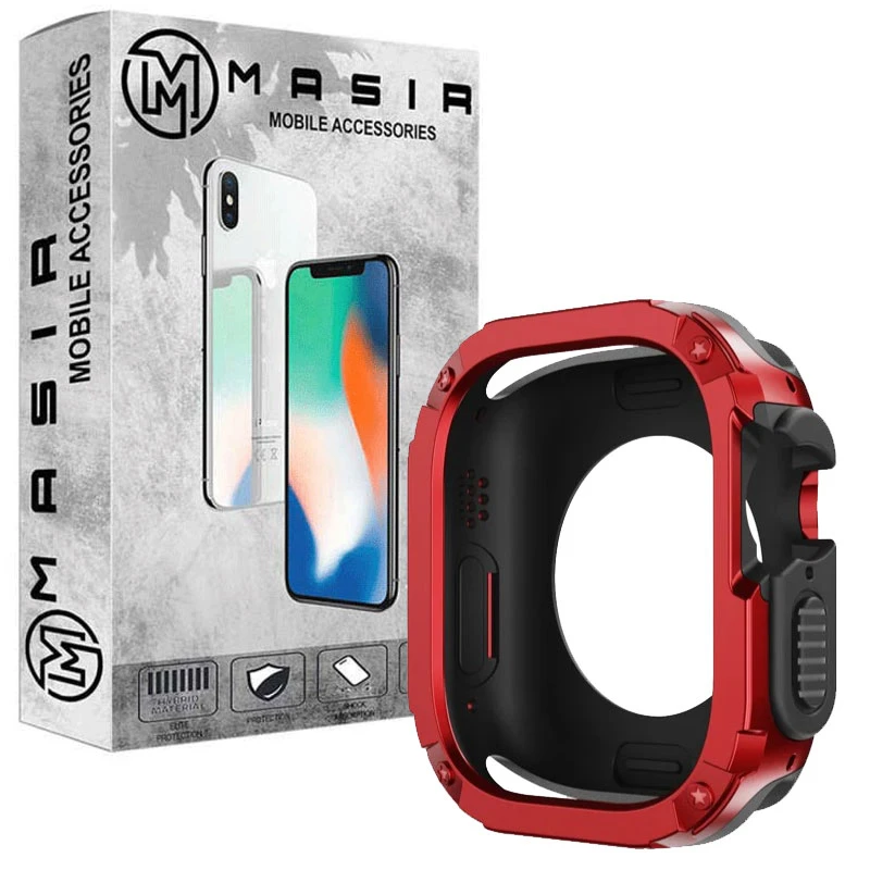 کاور مسیر مدل Rugged Case مناسب برای اپل واچ سری Ultra سایز 49 میلی متری