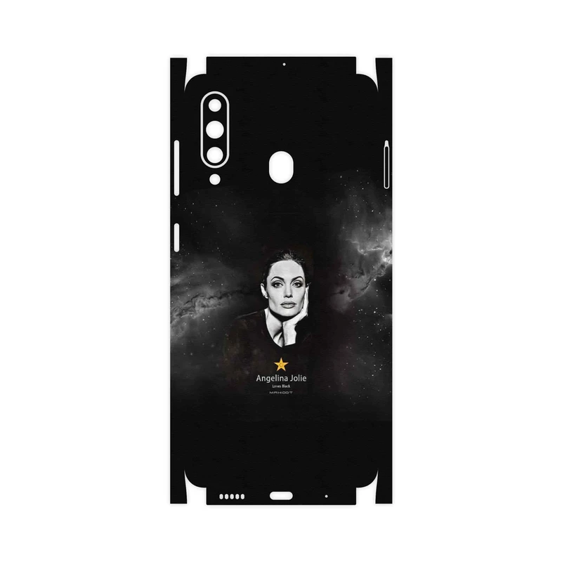 برچسب پوششی ماهوت مدل Angelina Jolie-FullSkin مناسب برای گوشی موبایل سامسونگ Galaxy A60
