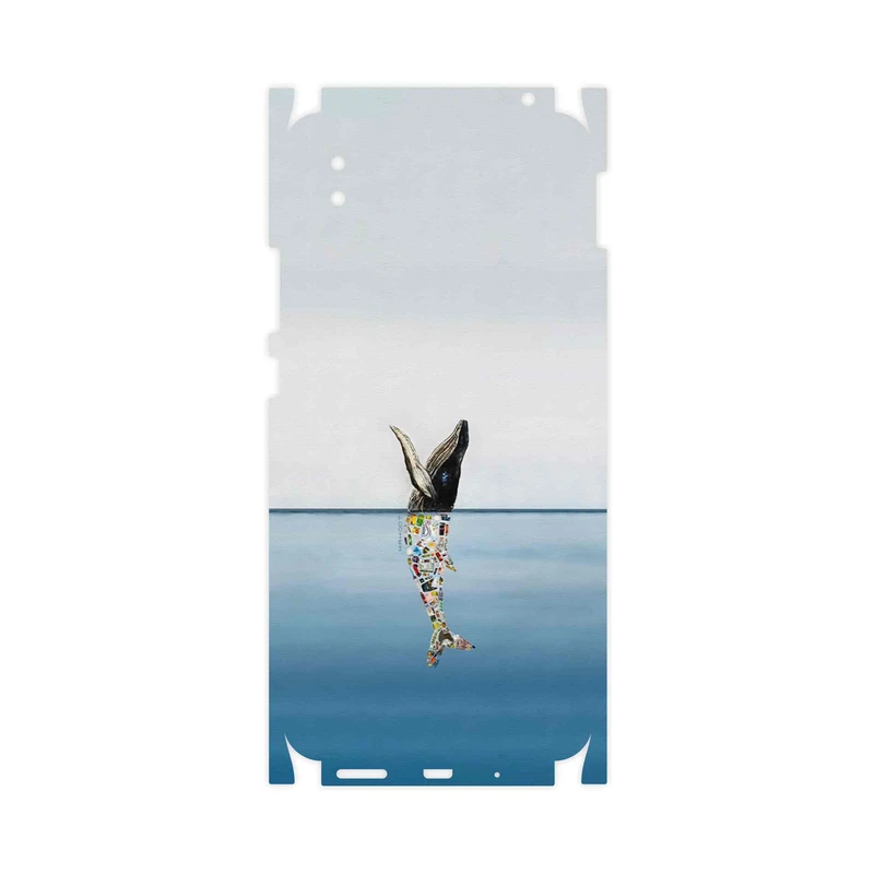 برچسب پوششی ماهوت مدل Collage of Sea Trash-FullSkin مناسب برای گوشی موبایل شیائومی Redmi 9i Sport