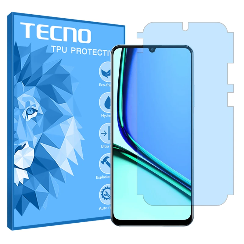 محافظ صفحه نمایش مات ضد اشعه آبی تکنو مدل Resistant مناسب برای گوشی موبایل ریلمی Note 60