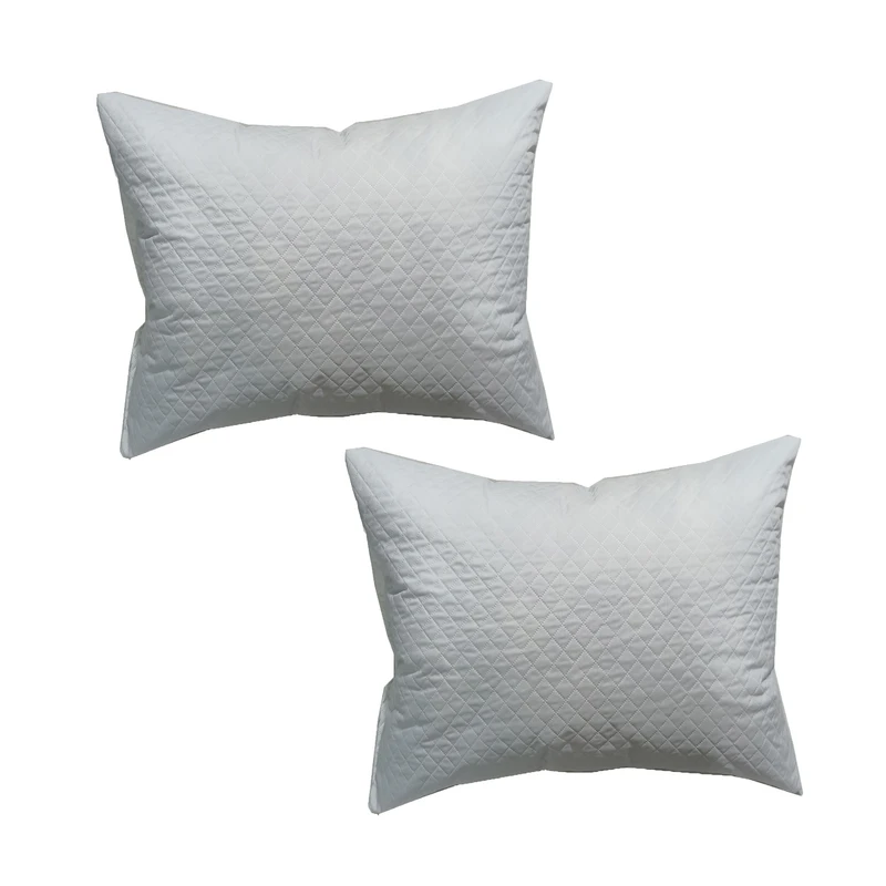 بالش مدل هتلی دولایه کد 1200G سایز 50*70 سانتی متر بسته 2 عددی