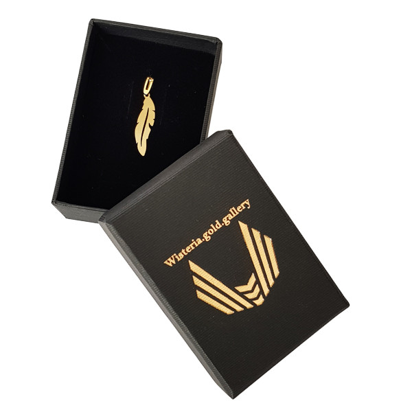 آویز گردنبند طلا 18 عیار زنانه مدل M-102 آویز گردنبند طلا 18 عیار زنانه مدل M-102