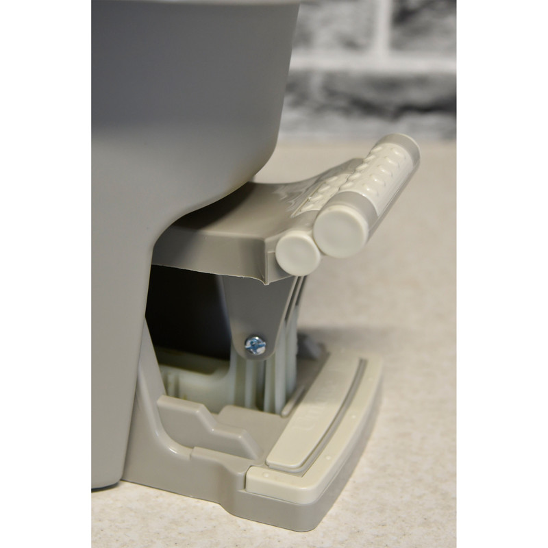 ست سطل و زمین شوی یونیک مدل بیضی پدال دار کد 2503