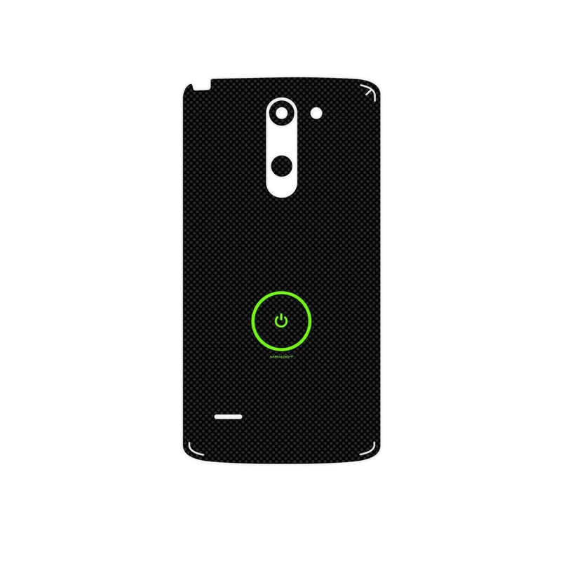 برچسب پوششی ماهوت مدل Minimal Power Button مناسب برای گوشی موبایل ال جی G3 Stylus