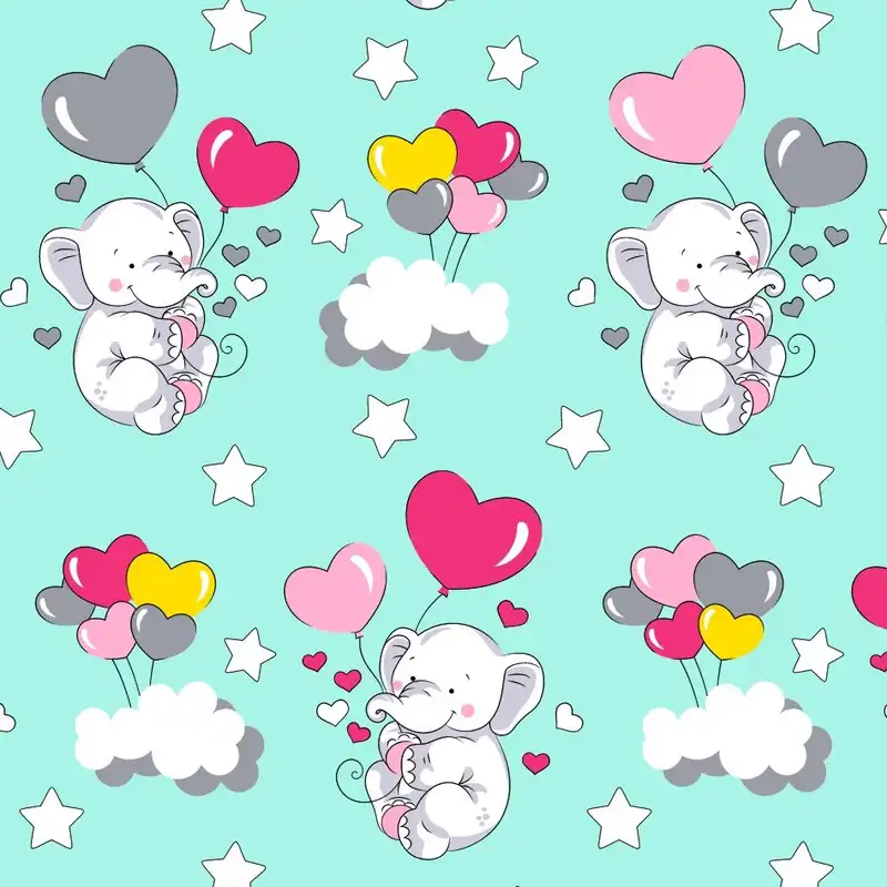 پارچه ملحفه طرح الفنت کد 145