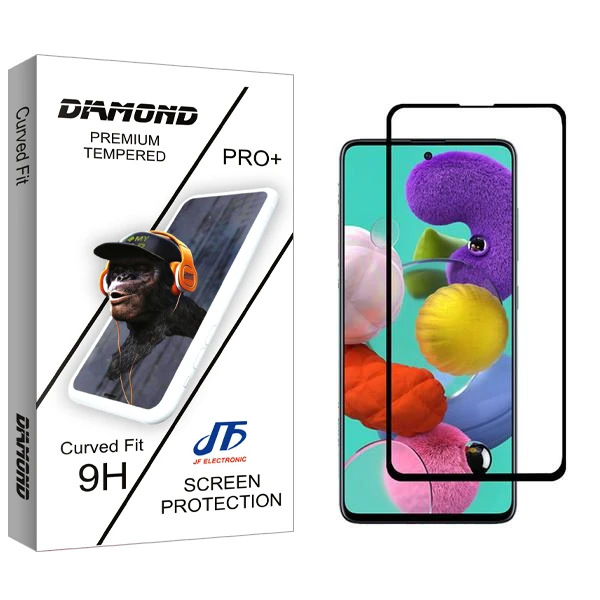 محافظ صفحه نمایش جی اف مدل Diamond مناسب برای گوشی موبایل سامسونگ Galaxy A71