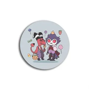 زیر لیوانی مدل انیمیشن هلووا باس کد Helluva Boss 577