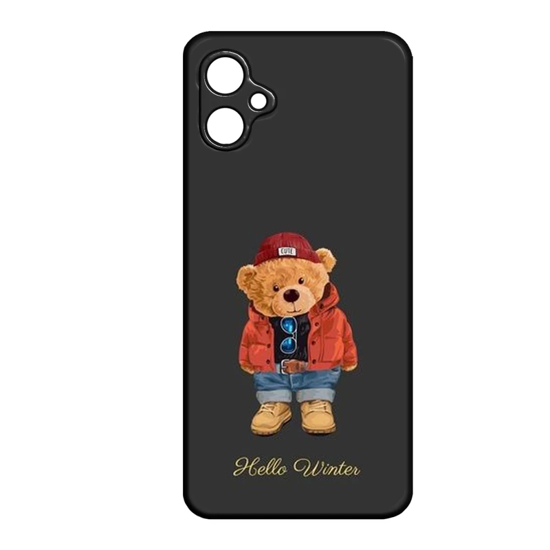 کاور طرح خرس کد 114  مناسب برای گوشی موبایل سامسونگ Galaxy A06  
