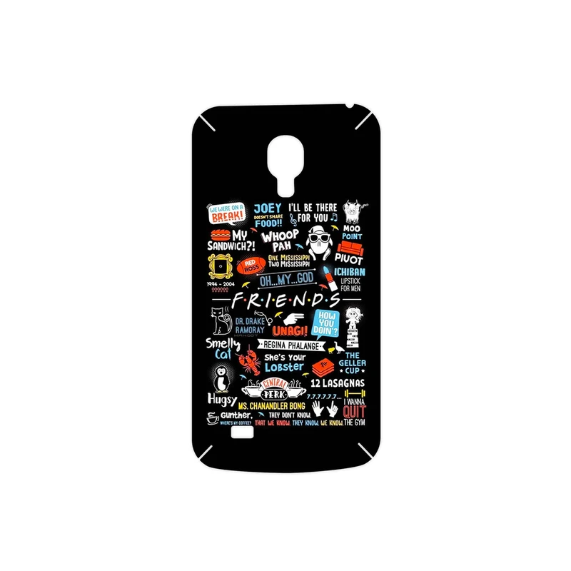برچسب پوششی ماهوت مدل Friends 2 مناسب برای گوشی موبایل سامسونگ Galaxy S4 mini
