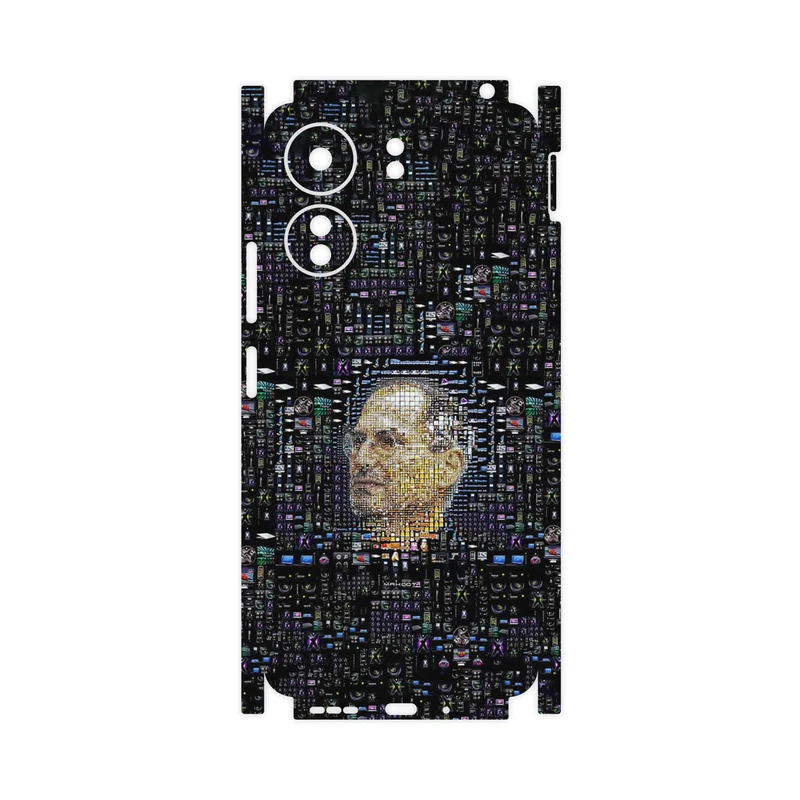 برچسب پوششی ماهوت مدل Collage of Steve Jobs 2-FullSkin مناسب برای گوشی موبایل شیائومی Poco C65