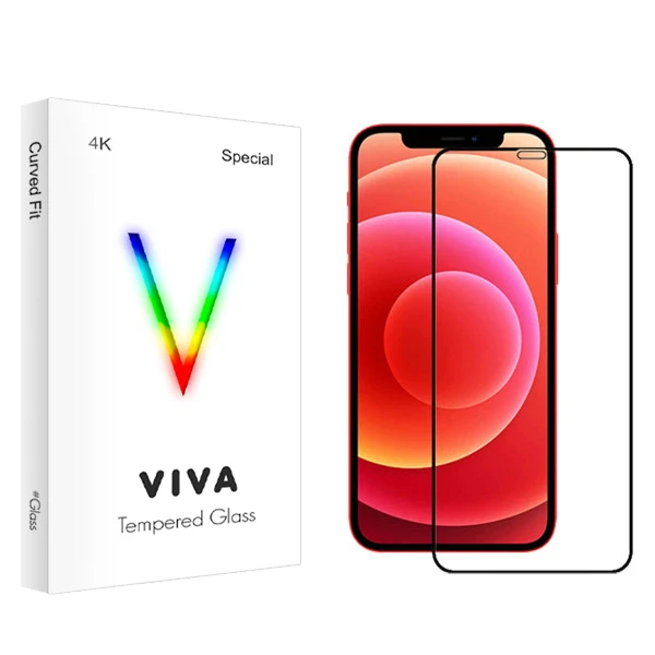 محافظ صفحه نمایش ویوا مدل 4K مناسب برای گوشی موبایل اپل Iphone 12 ProMax