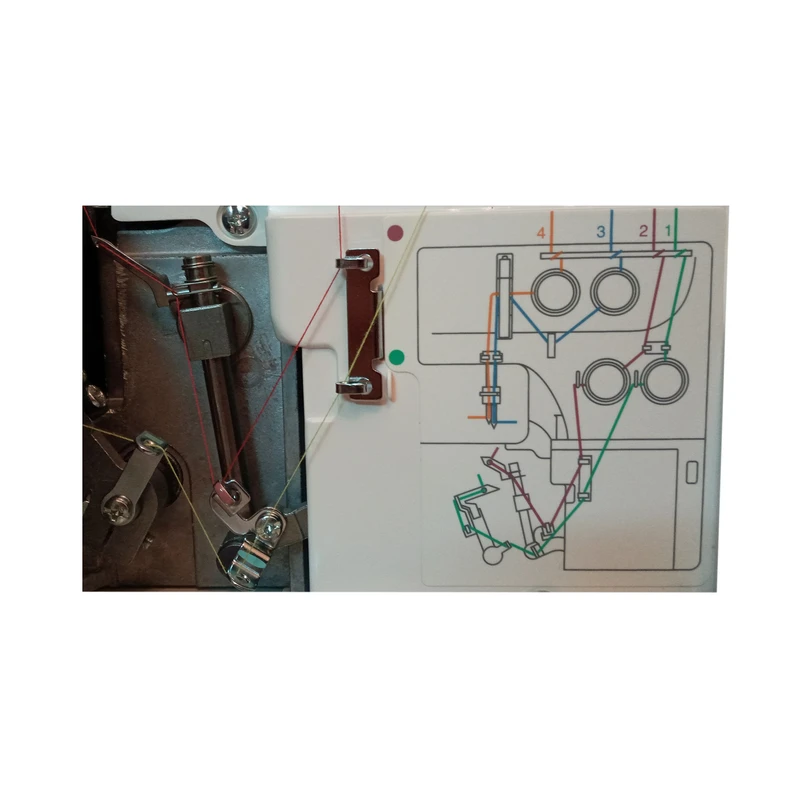 عکس شماره 3 : چرخ خیاطی سردوز ژانومه مدل jh 203