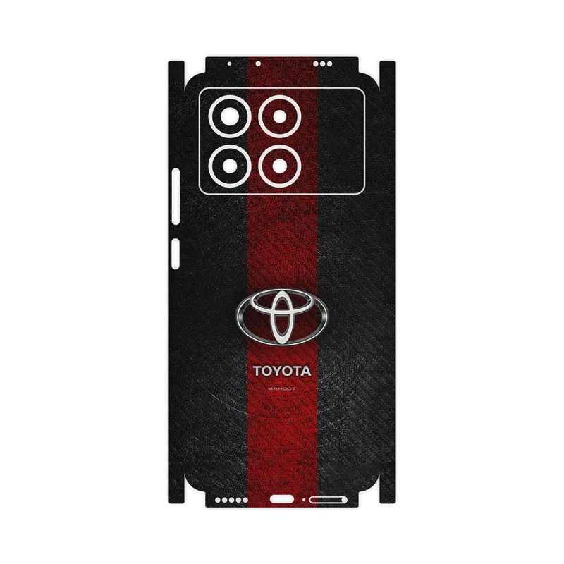 برچسب پوششی ماهوت مدل TOYOTA_Logo-FullSkin مناسب برای گوشی موبایل شیائومی Poco X6 Pro