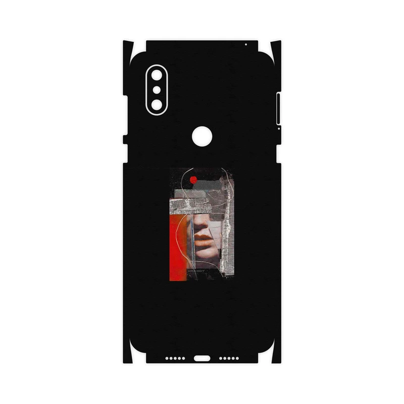 برچسب پوششی ماهوت مدل Collage of Mouth-FullSkin مناسب برای گوشی موبایل شیائومی Mi Mix 3