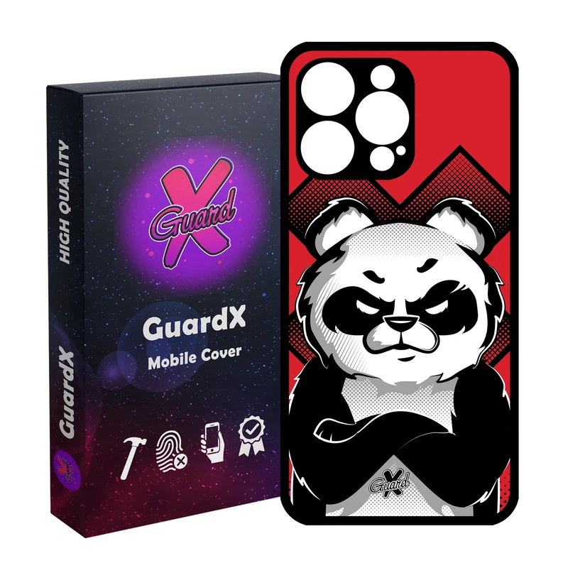 کاور گارد ایکس طرح Panda مدل Glass10301 مناسب برای گوشی موبایل اپل iPhone 15 Pro Max
