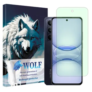 Wolf Hydrogel model green light screen protector suitable for Realme C75x mobile phone