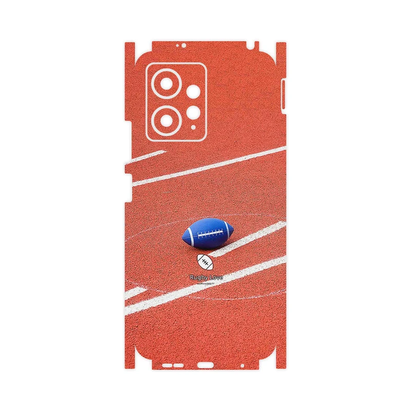 برچسب پوششی ماهوت مدل Rugby football-FullSkin مناسب برای گوشی موبایل شیائومی Redmi Note 12 4G