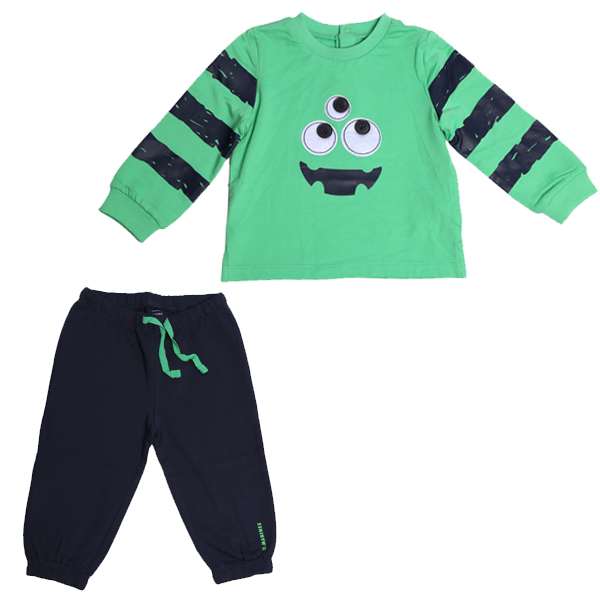 ست سویشرت و شلوار نوزادی اوریجینال مارینز مدل ATPO238NM