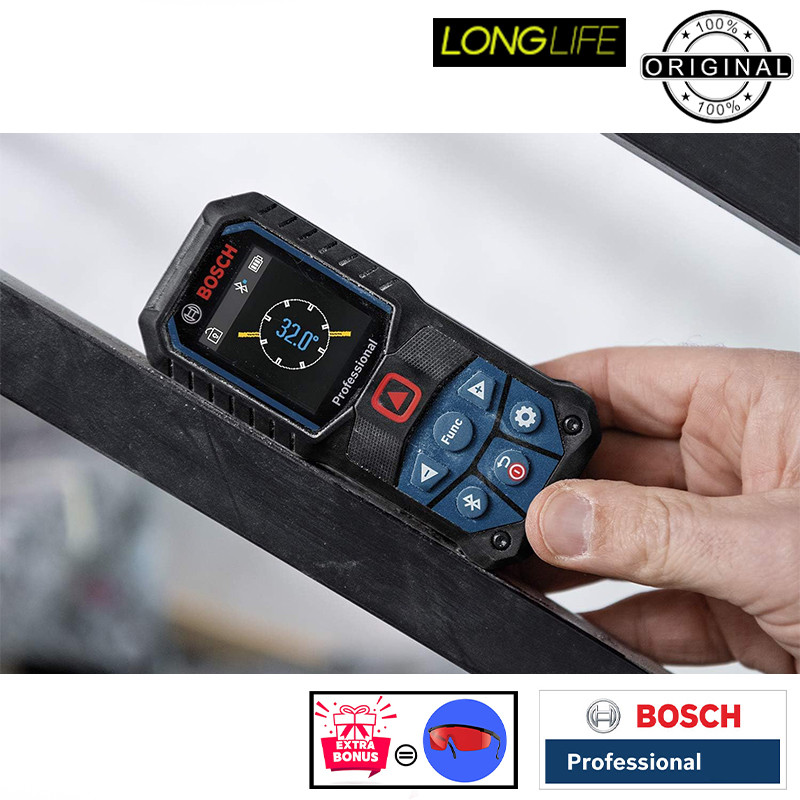 متر لیزری بوش مدل GLM 50-27 C Professional Extra Glass برد 50 متر