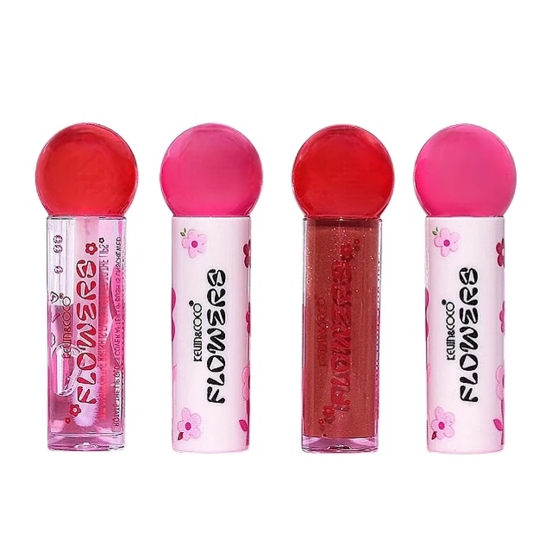 رژلب مایع کوین کوکو مدل flower مجموعه ۴ عددی  