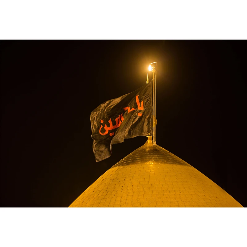 تابلو شاسی طرح گنبد حرم امام حسین مدل T2400