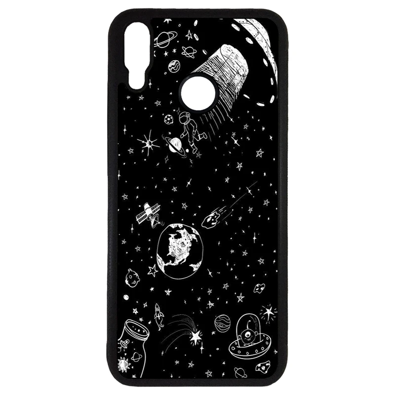 کاور طرح فضا کد 1146 مناسب برای گوشی موبایل هوآوی y9 2019