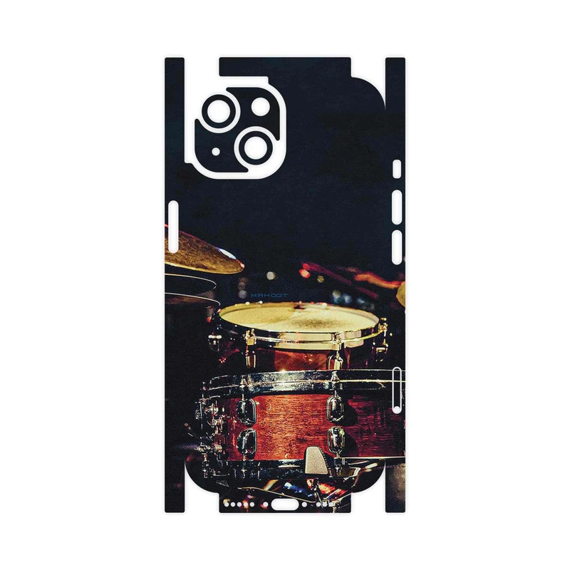 برچسب پوششی ماهوت مدل Drum_Kit-FullSkin مناسب برای گوشی موبایل اپل iPhone 15
