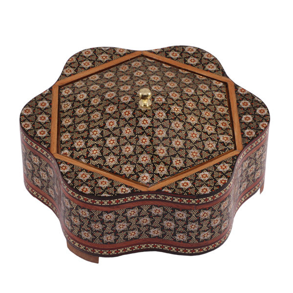 شکلات خوری خاتم کاری هنرلوکس مدل KSH7