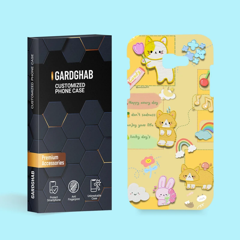 کاور گارد قاب مدل فانتزی مناسب برای گوشی موبایل سامسونگ Galaxy A7 2017 / A720