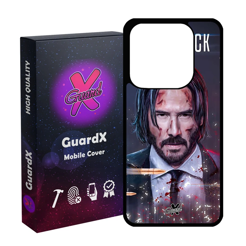 کاور گارد ایکس طرح John Wick مدل 10145 مناسب برای گوشی موبایل شیائومی Redmi Note 14 4G