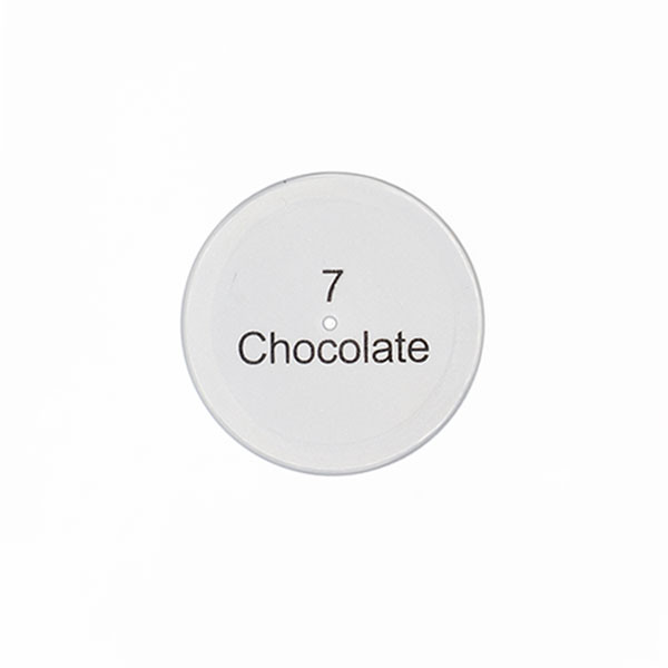 پودر پرپشت کننده مو دیسیپلین شماره 7.0 وزن 25 گرم رنگ قهوه ای شکلاتی