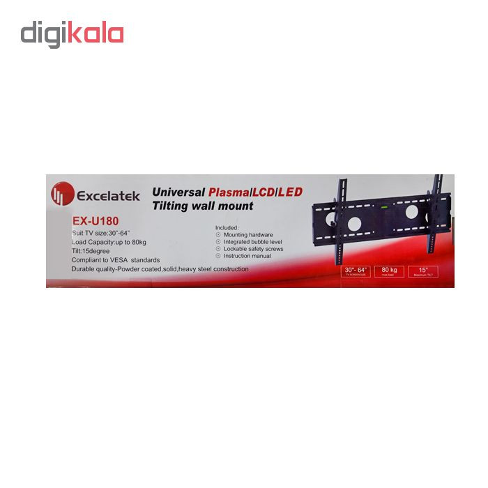 پایه دیواری تلویزیون اکسل اتک مدل EX-U180
