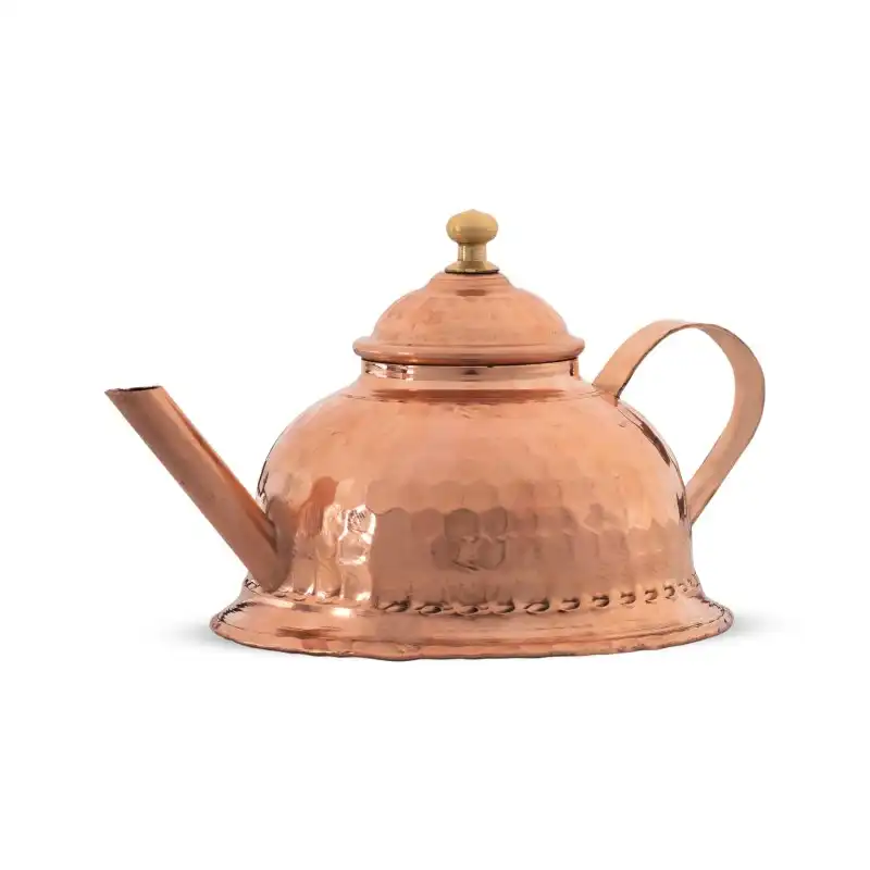 قوری زعفران مسی کد 04