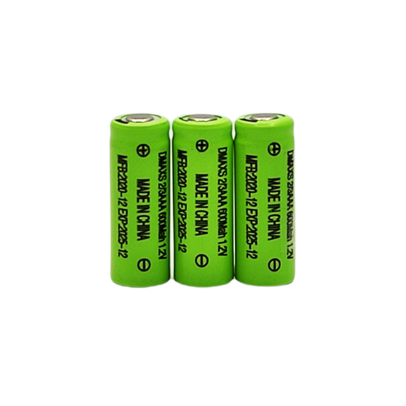 باتری نیم قلمی قابل شارژ مدل DMAXS 2/3AAA 600mAh بسته 3 عددی
