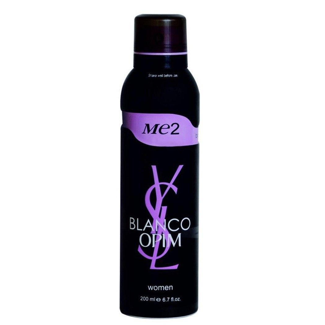 اسپری بدن زنانه می تو مدل بلک اپیوم حجم 200 میلی لیتر