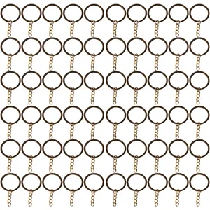 حلقه جاکلیدی کد br65 بسته 60 عددی