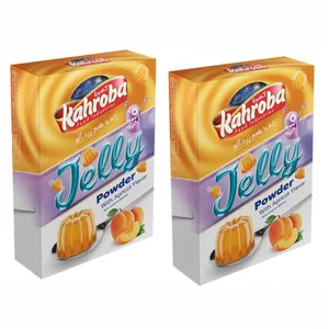 پودر ژله زردآلو کهربا - 100 گرم مجموعه 2 عددی