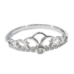 انگشتر نقره زنانه مدل 7437