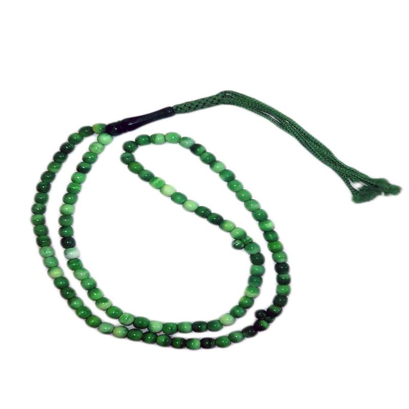 تسبیح مدل ابلق کهربا