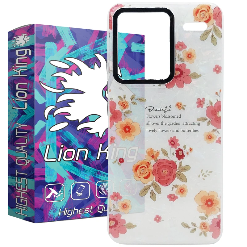 کاور لاین کینگ مدل GOLHAYBOZORG مناسب برای گوشی موبایل شیائومی Redmi Note 13 Pro Plus