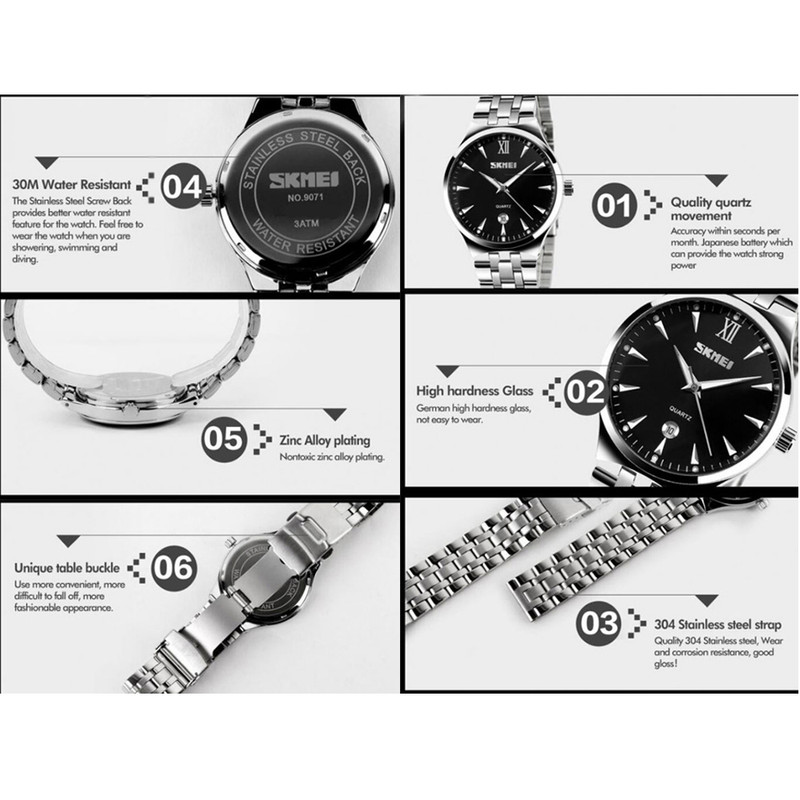 ساعت مچی عقربه ای زنانه اسکمی مدل 9071