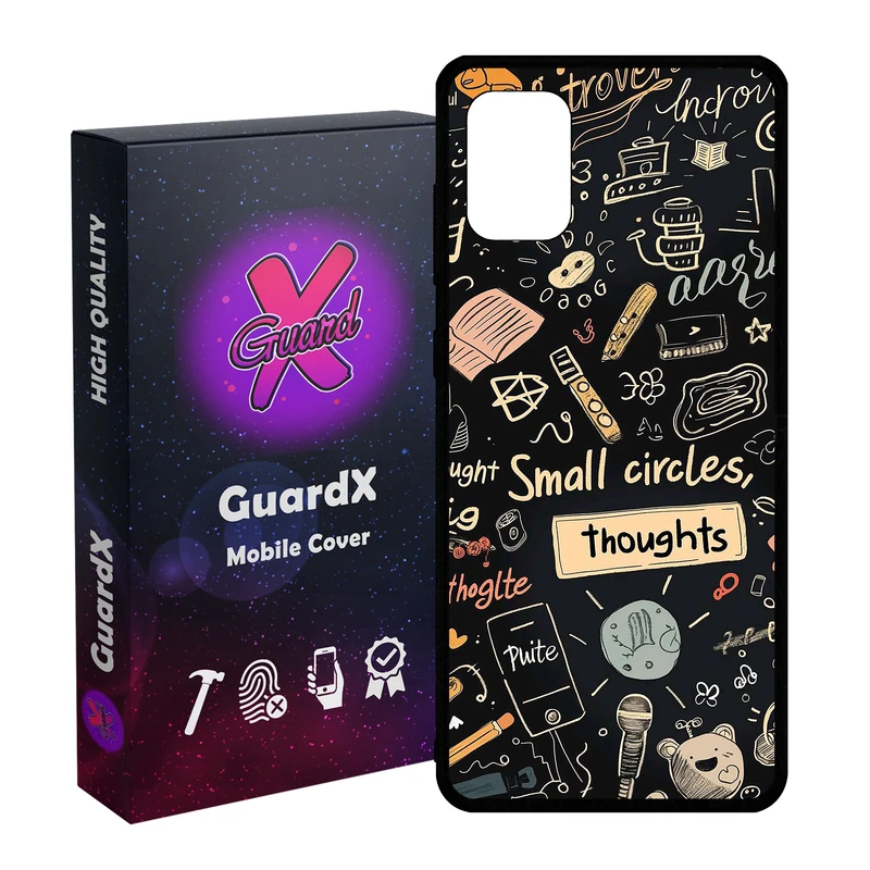کاور گارد ایکس طرح درس مدل Glass10777 مناسب برای گوشی موبایل سامسونگ Galaxy A31