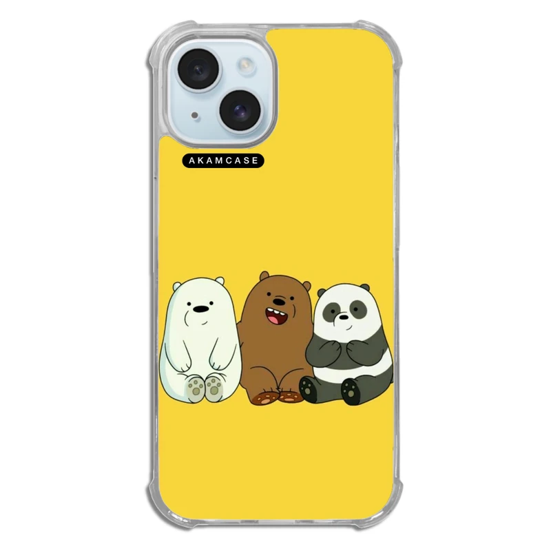 کاور آکام مدل AMCWTA15-BARE BEAR6 مناسب برای گوشی موبایل اپل iPhone 15