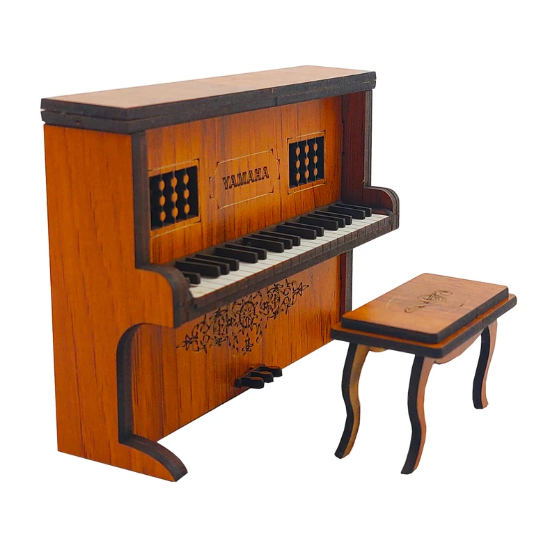 ماکت دکوری مدل ساز موسیقی طرح پیانو کلاسیک کد SP-03