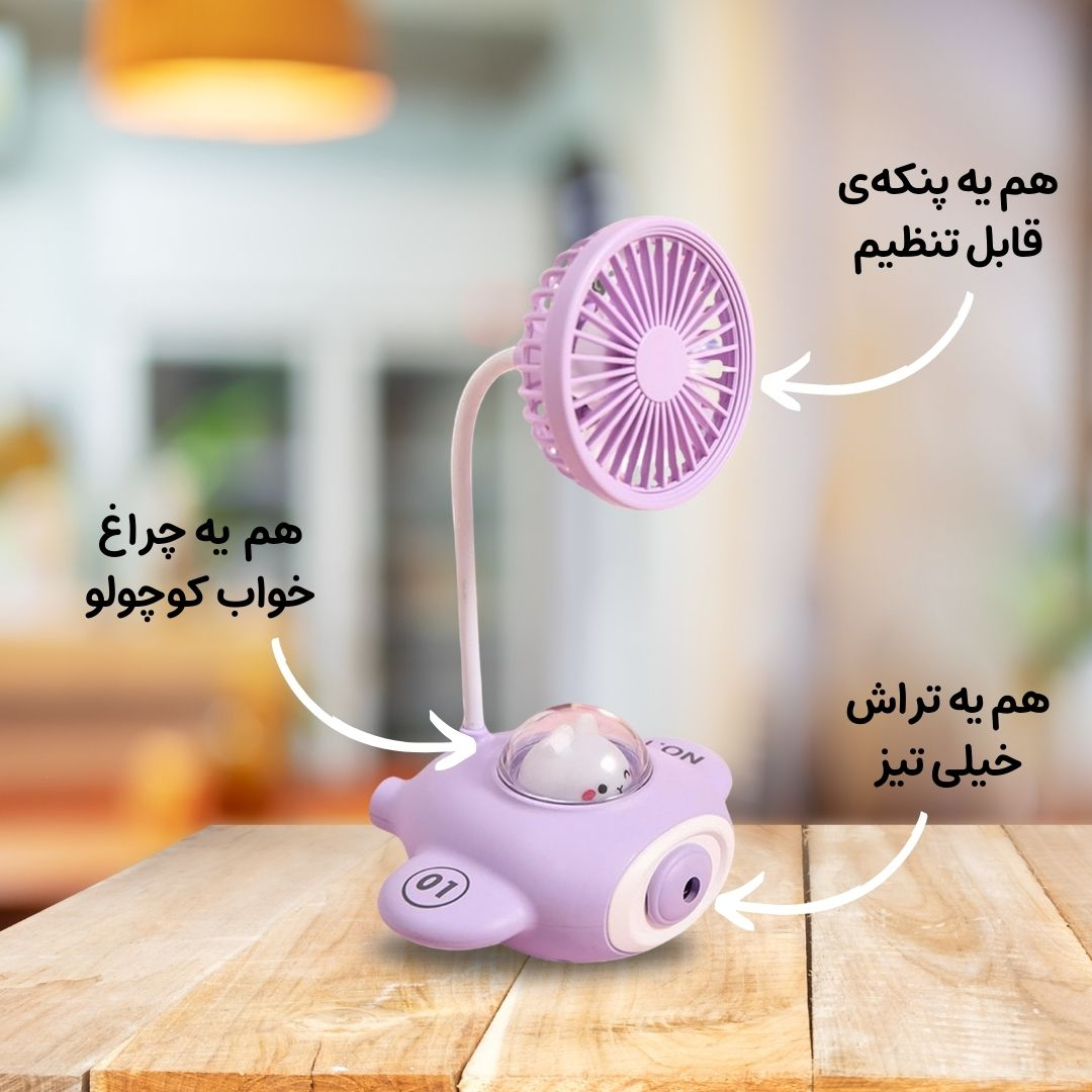 تراش رومیزی مدل پنکه دار