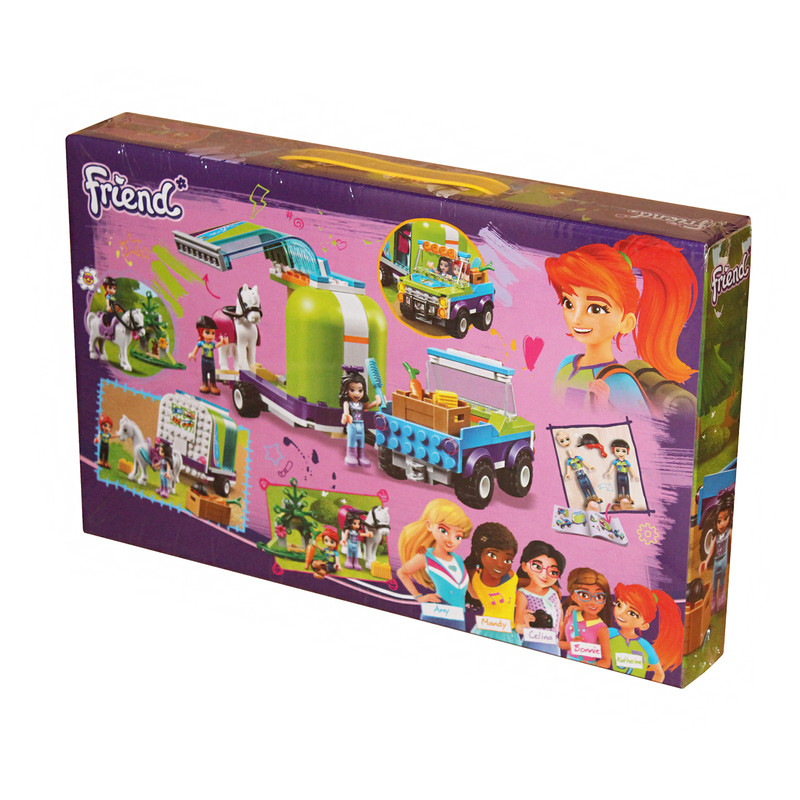 ساختنی مدل تریلر اسب میا Mias Horse Trailer سری Friends کد 11377